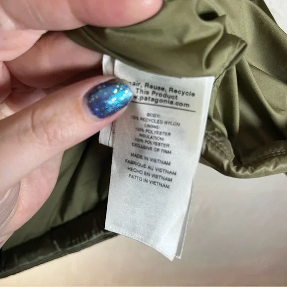 Patagonia Radalie Parka Jacket in Sage Green - Picture 13 of 13